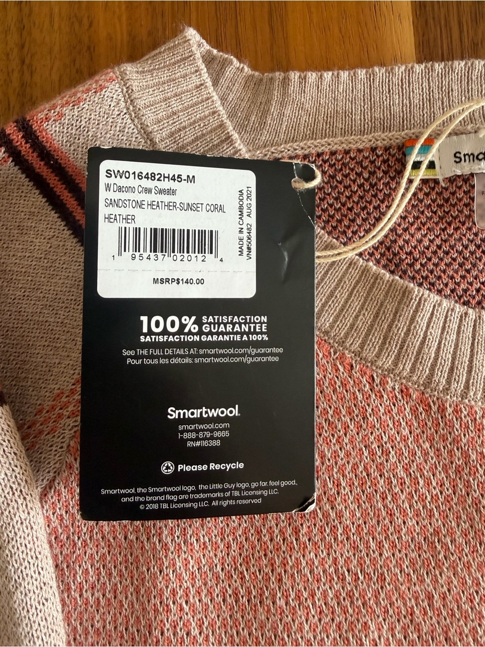 Smartwool Women's Marino Wool Sweater - Picture 3 of 5